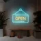 Glowing Open Neon Sign - Imprint Now - AUS