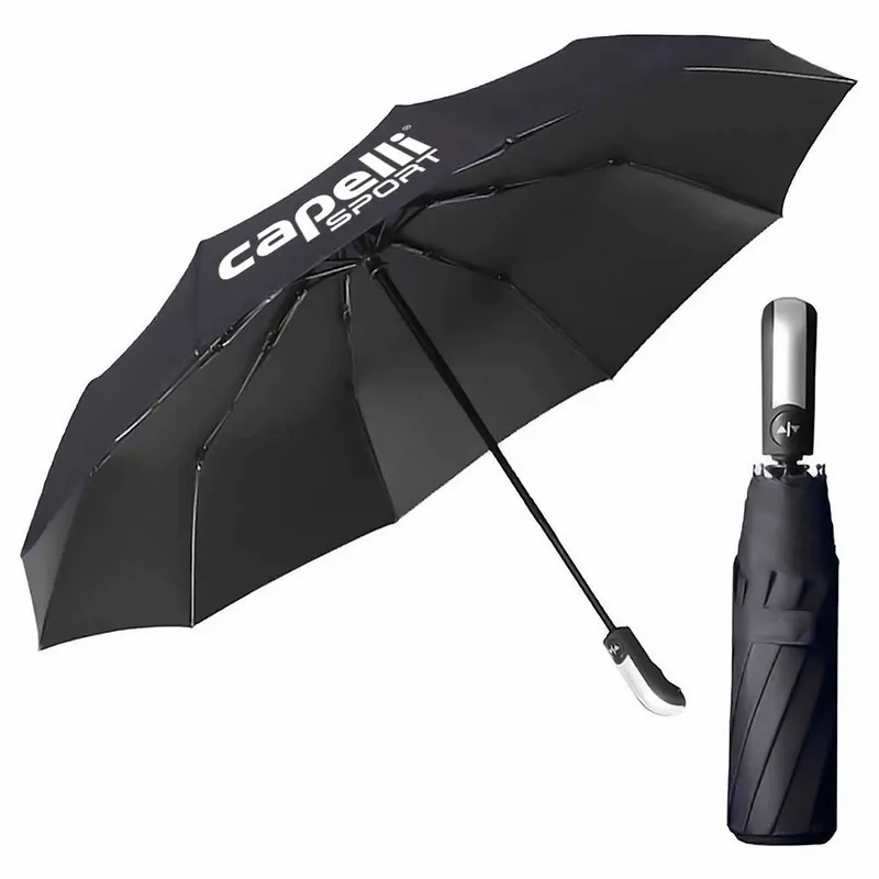 Fibreglass Folding Umbrella - 117 cm Arc - Imprint Now - AUS
