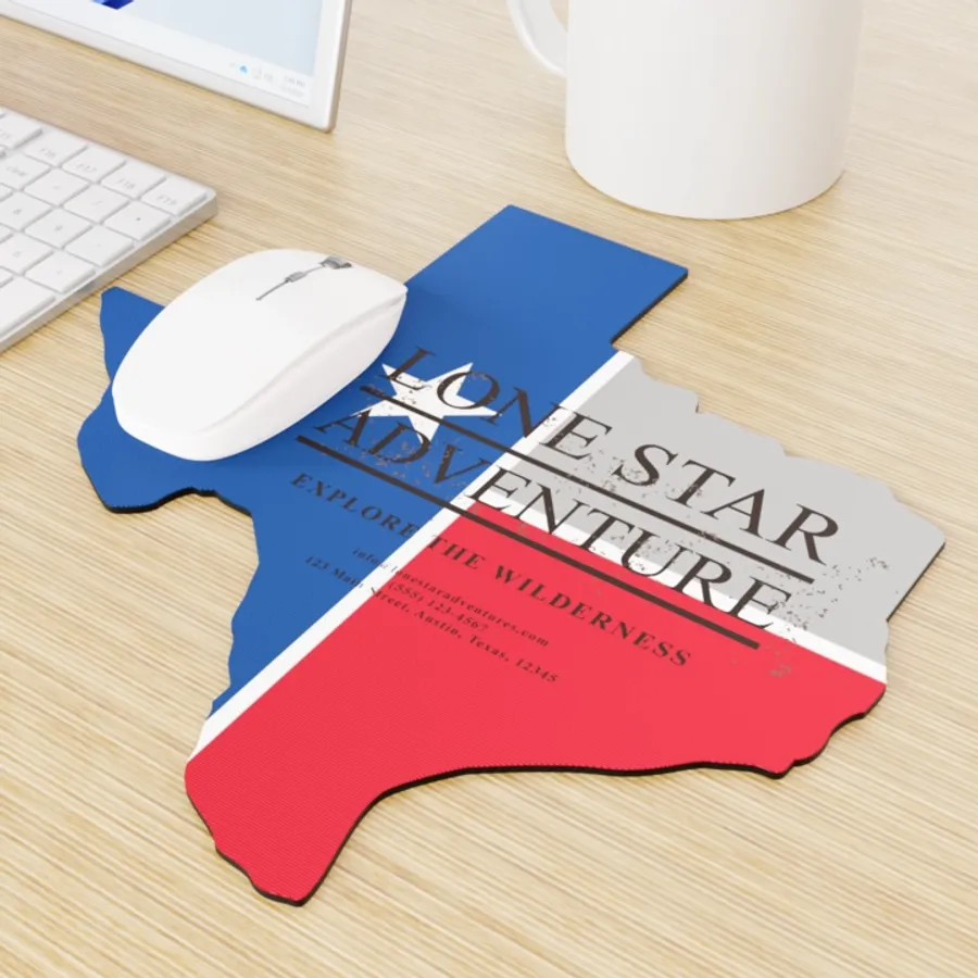 Custom Shape Die Cut Mouse Pad - Imprint Now - AUS