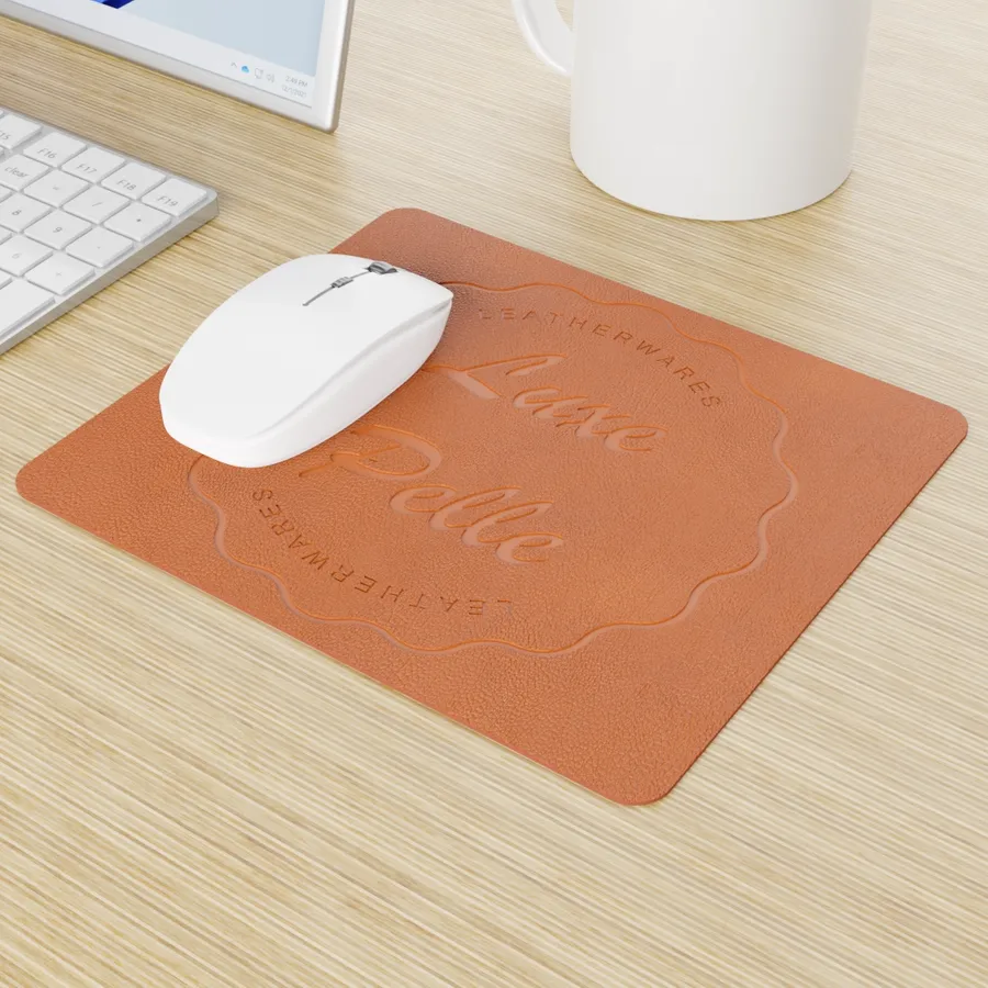 Custom Leather Mouse Pad - Imprint Now - AUS