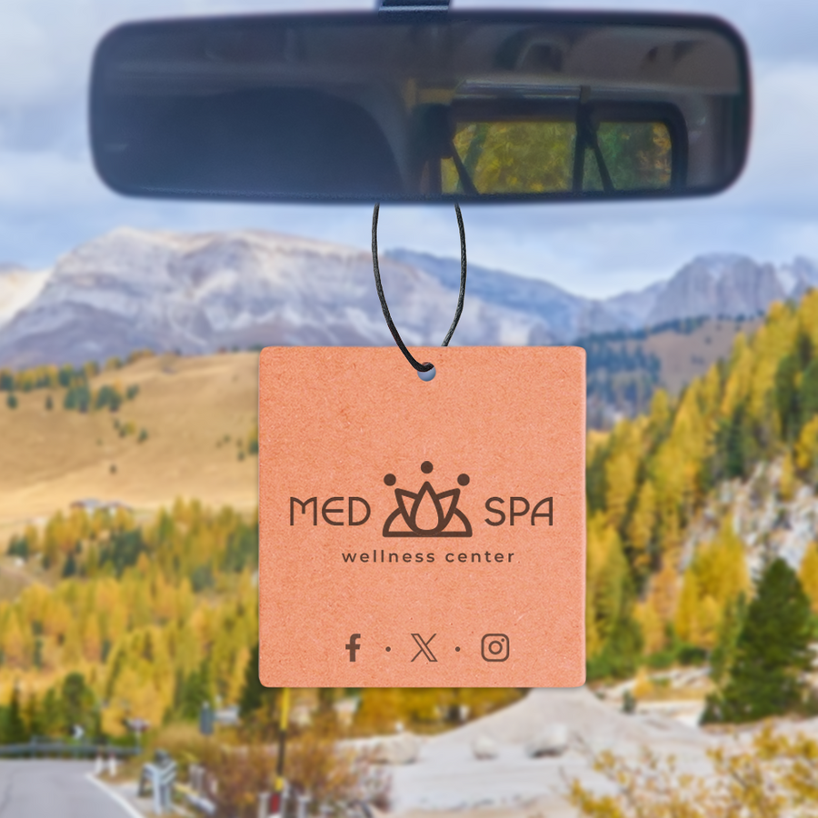 Eco Kraft Paper Air Freshener - Imprint Now - AUS