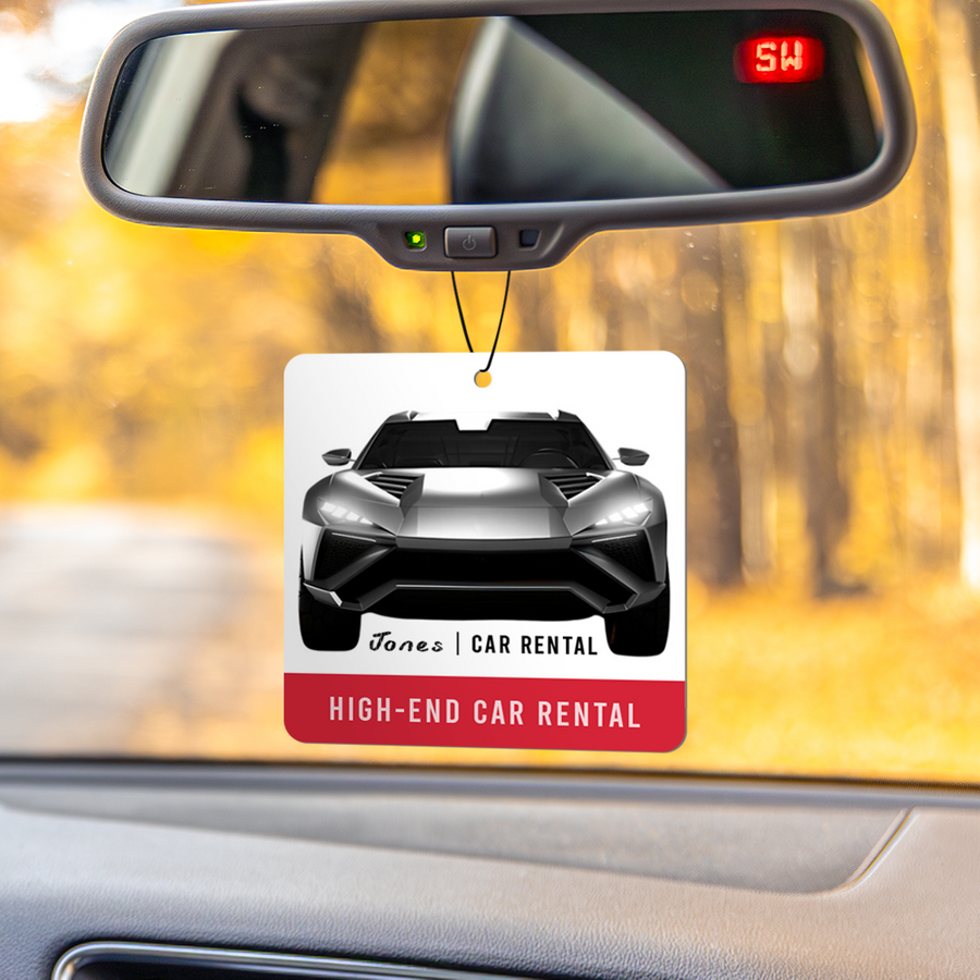 Customised Car Air Freshener - Imprint Now - AUS