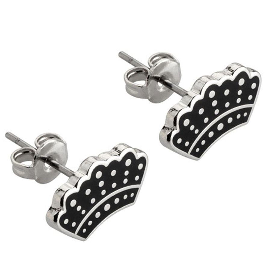 Hard Enamel Metal Earrings - Imprint Now - AUS