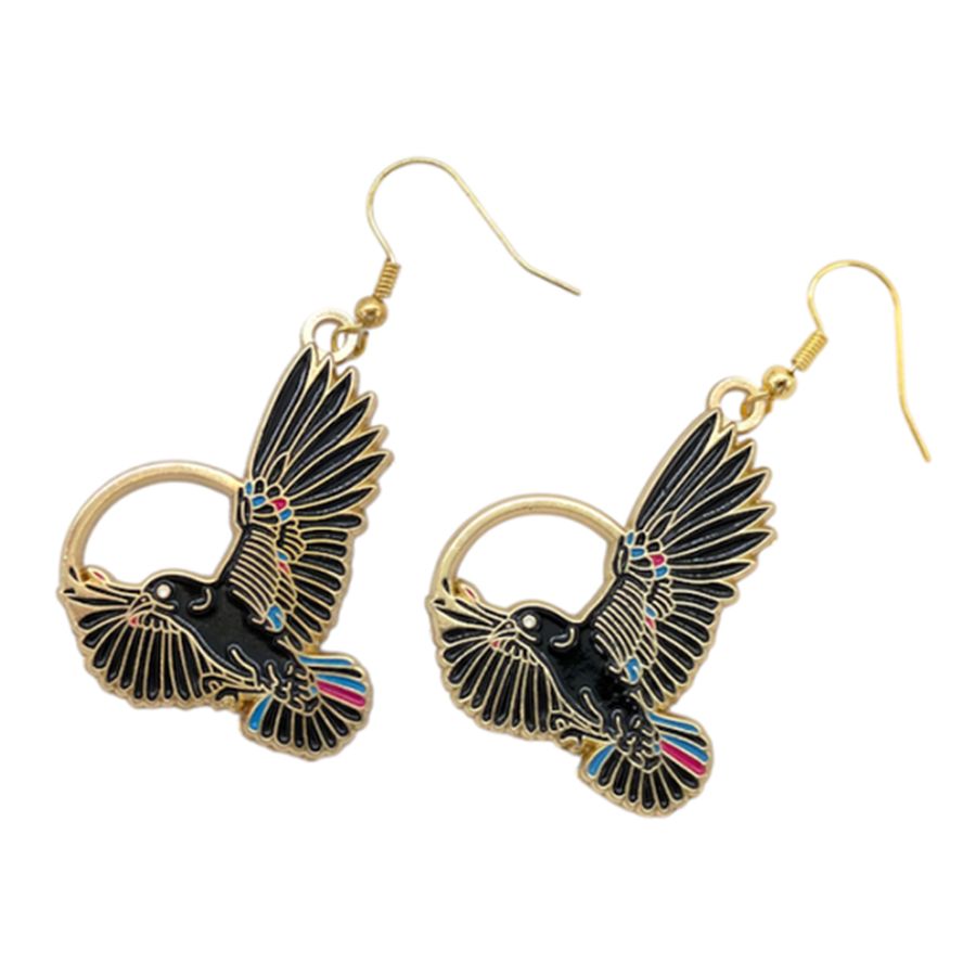 Soft Enamel Metal Earrings - Imprint Now - AUS