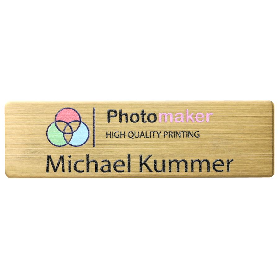 UV Printed Name Badges - Imprint Now - AUS