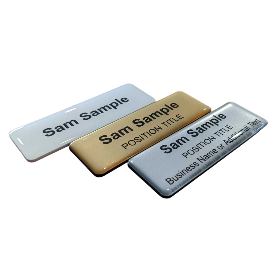 Epoxy Dome Name Badges - Imprint Now - AUS