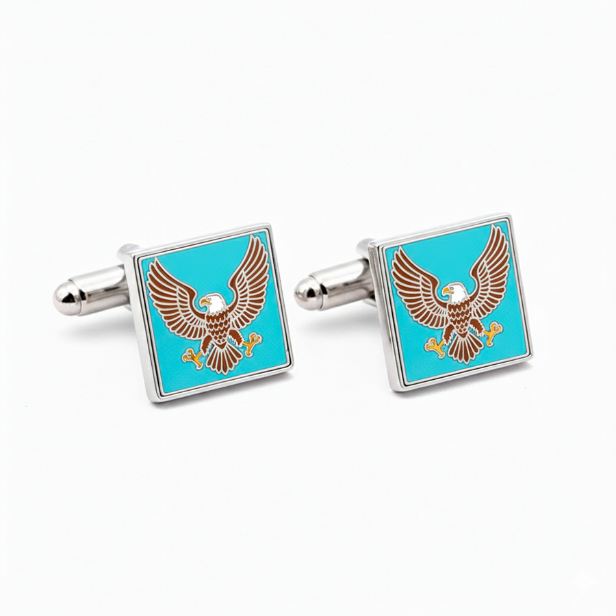 Hard Enamel Cufflinks - Imprint Now - AUS