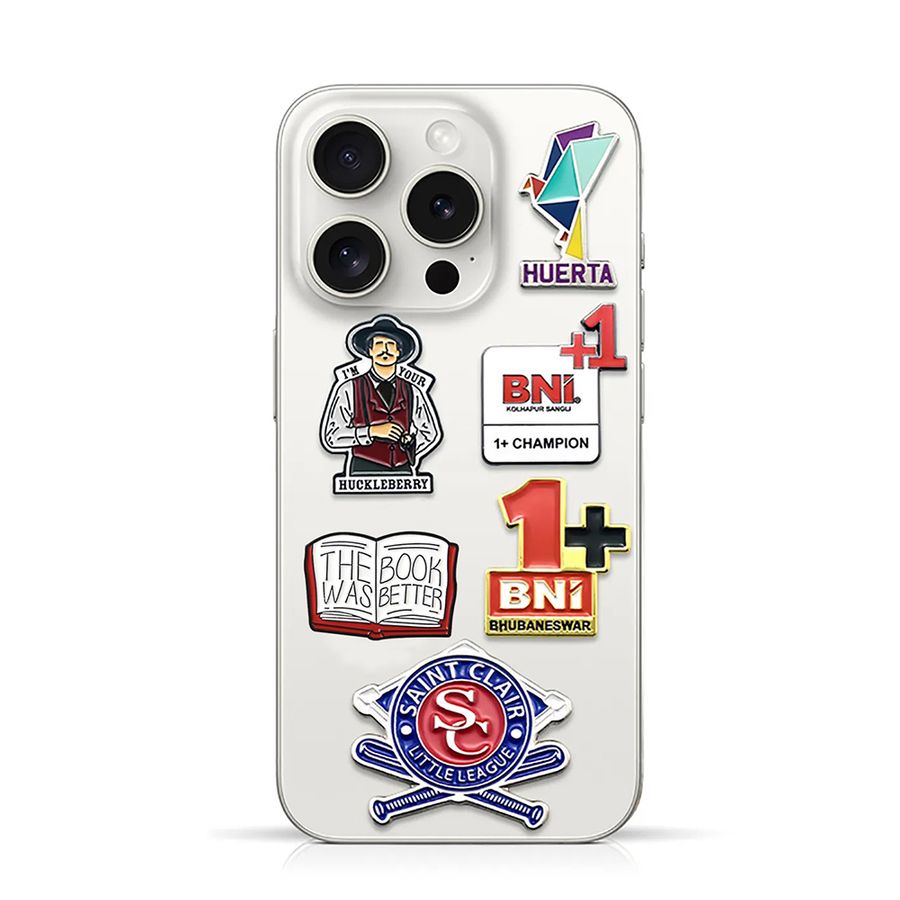 Soft Enamel Metal Sticker - Imprint Now - AUS