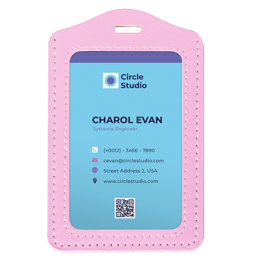 Custom PU Badge Holders - Imprint Now - AUS