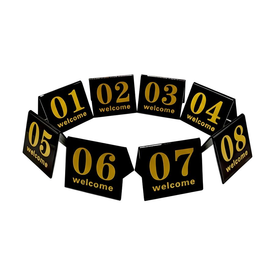 Tent Table Numbers - Imprint Now - AUS