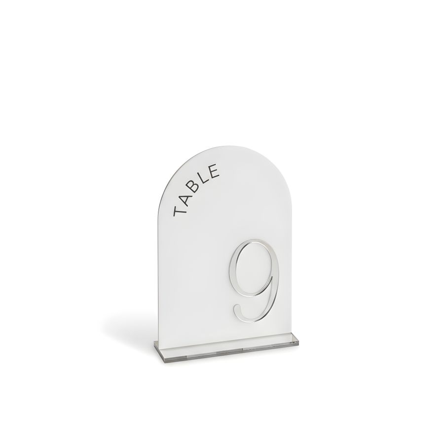 Metallic Table Numbers - Imprint Now - AUS