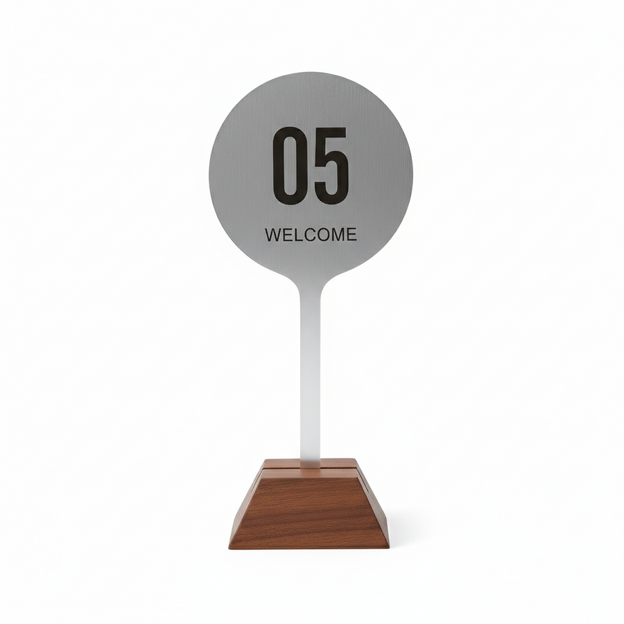 Stainless Steel Table Numbers - Imprint Now - AUS