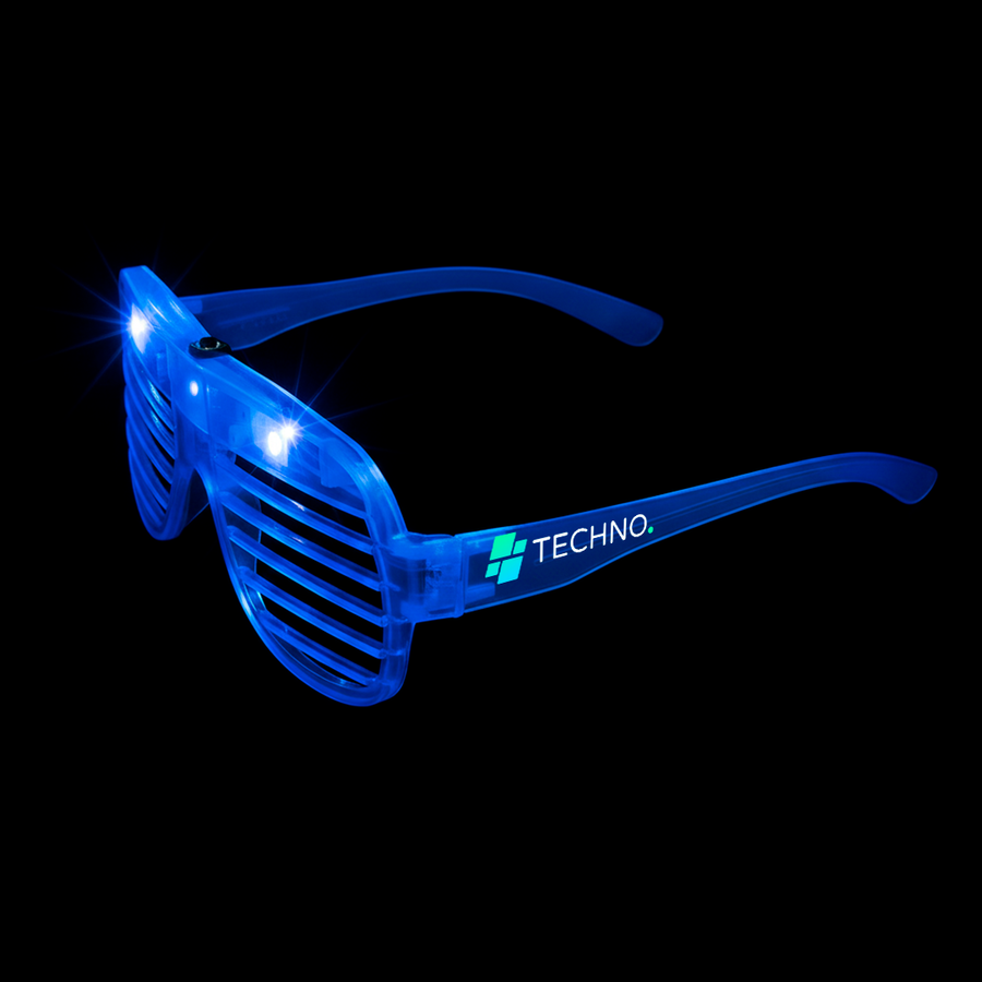 Light-Up LED Slotted Glasses - Imprint Now - AUS