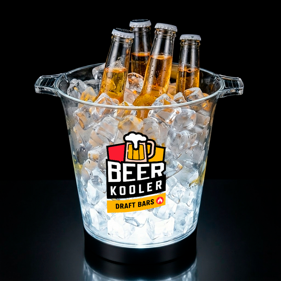 Multi-Colour Light-Up Drink Buckets - Imprint Now - AUS