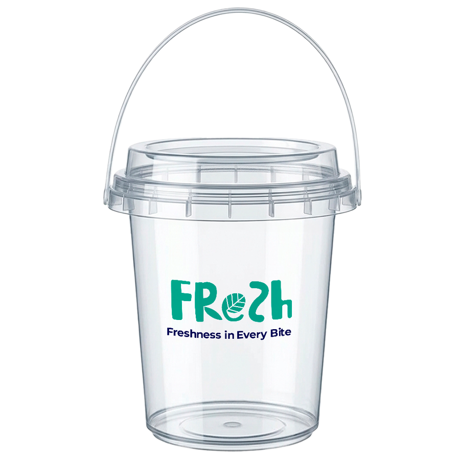 Premium Transparent Drink Buckets - Imprint Now - AUS