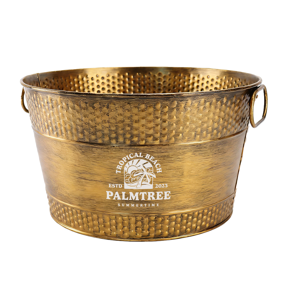 Galvanized Beverage & Ice Buckets - Imprint Now - AUS