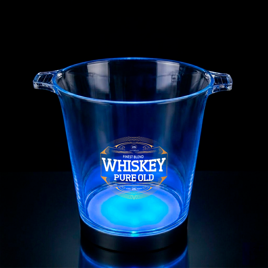 Multi-Colour Light-Up Drink Buckets - Imprint Now - AUS
