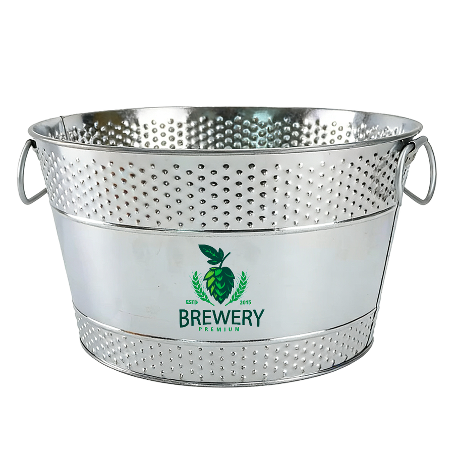 Galvanized Beverage & Ice Buckets - Imprint Now - AUS