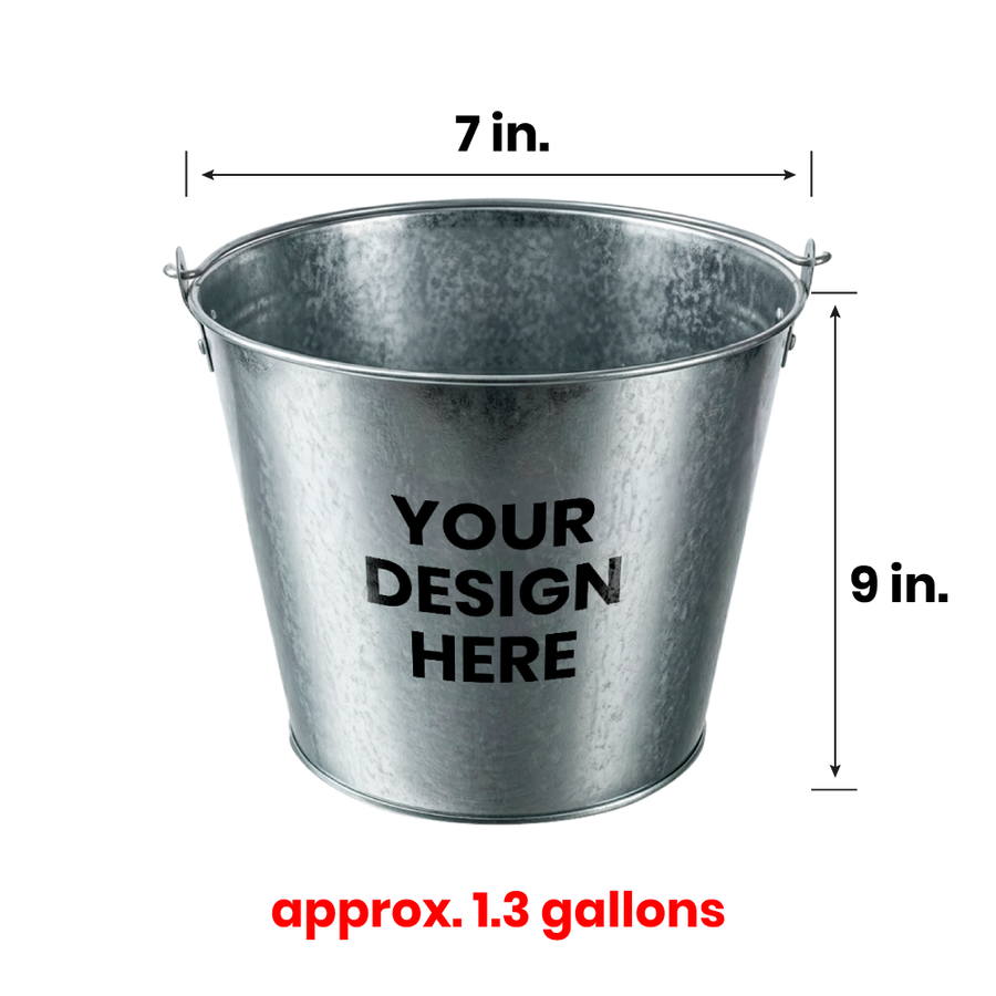 Tinplate Beer Buckets & Opener Combo - Imprint Now - AUS