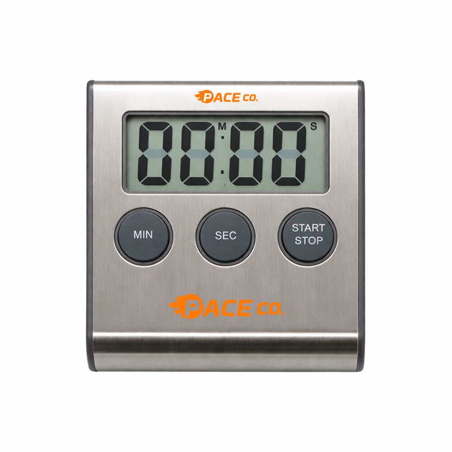 Brushed Steel Timers - Imprint Now - AUS