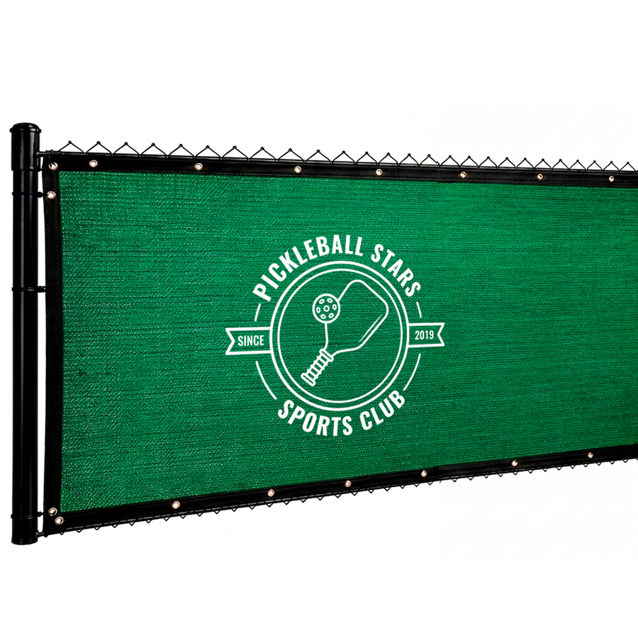 Custom 98% Blockage Fence Screen - Imprint Now - AUS