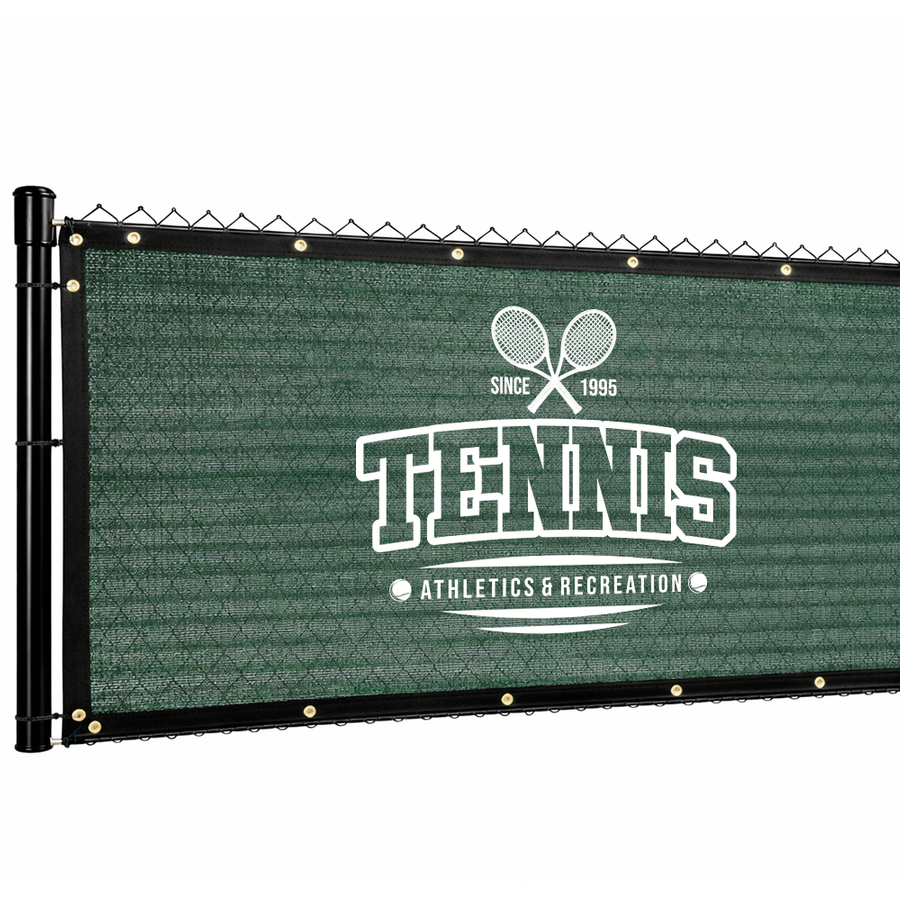 Custom 90% Blockage Fence Screen - Imprint Now - AUS
