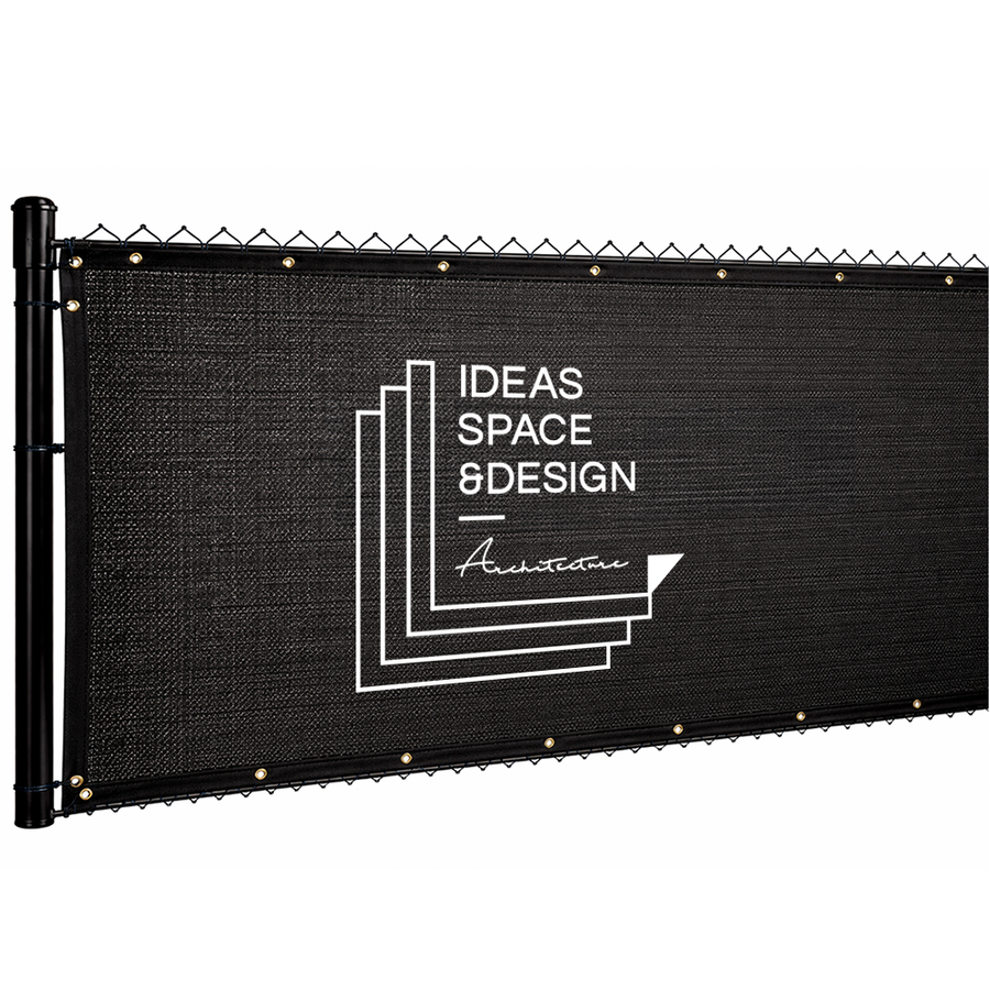 Custom 98% Blockage Fence Screen - Imprint Now - AUS