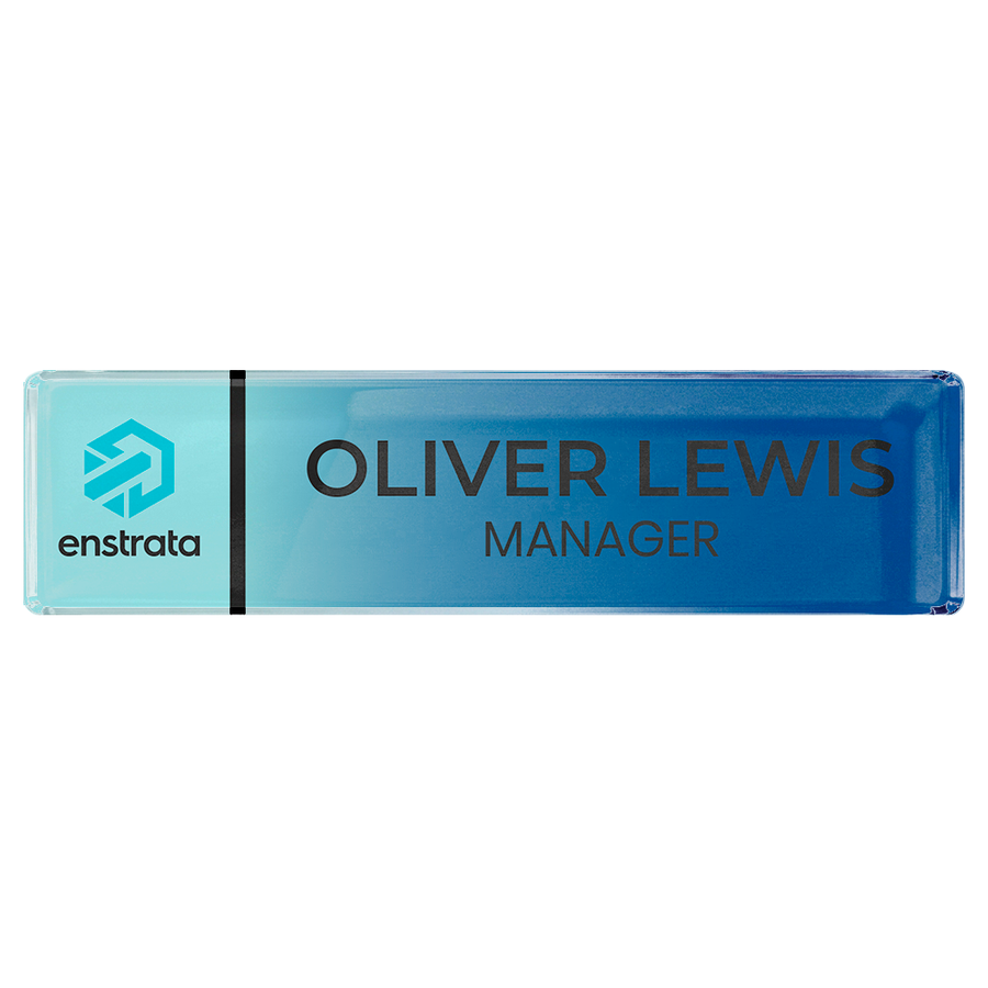 Acrylic Desktop Name Badges - Imprint Now - AUS