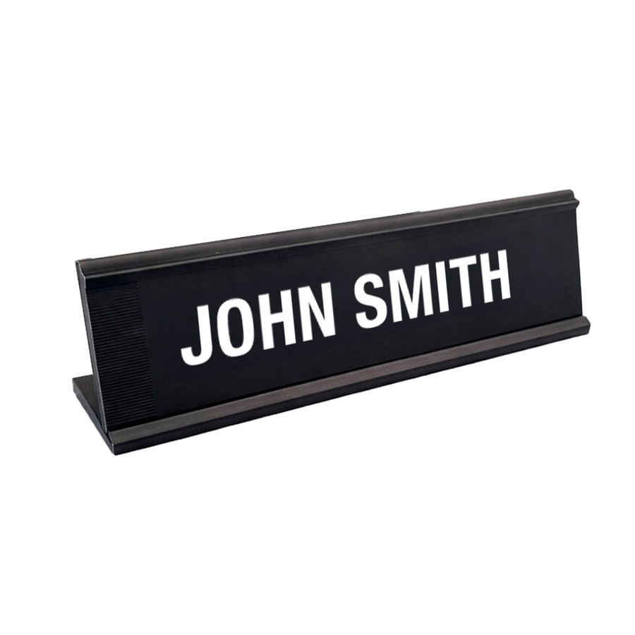 Metal Desktop Name Badge - Imprint Now - AUS