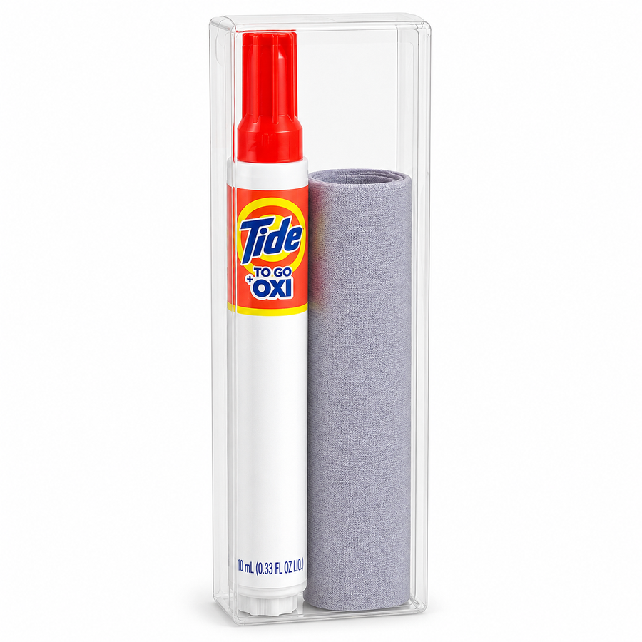 Tide® to Go + Oxi Stain Remover Travel Kit with Premium Microfibre Cloths - Imprint Now - AUS