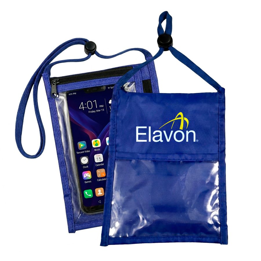 Phone Pocket Neck Wallets - Imprint Now - AUS