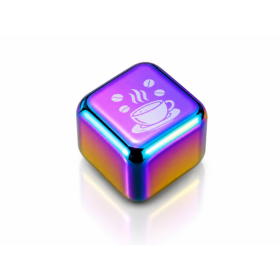 Rainbow Stainless Steel Ice Cubes - Imprint Now - AUS