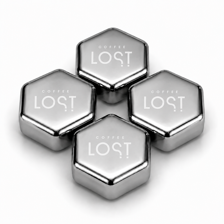 Hexagon Stainless Steel Ice Cubes - Imprint Now - AUS