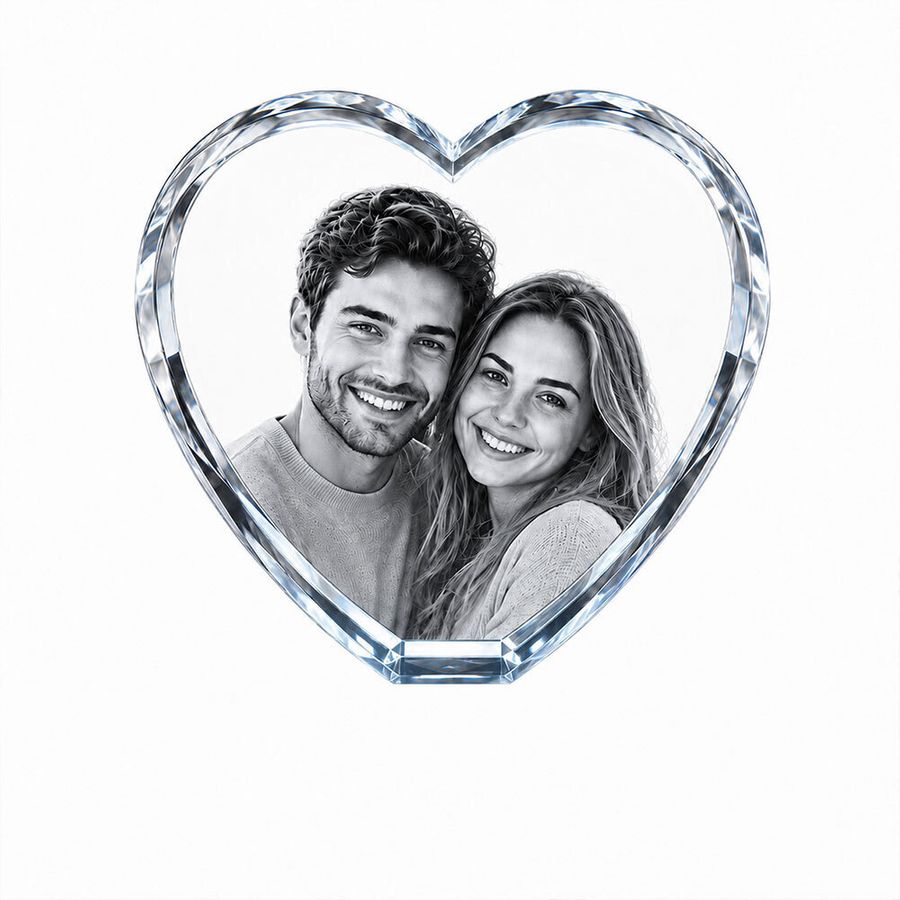 Crystal Engraved Photo Frames - Imprint Now - AUS