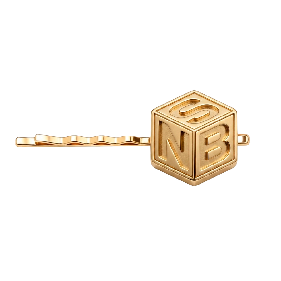 3D Metal Hair Clips - Imprint Now - AUS