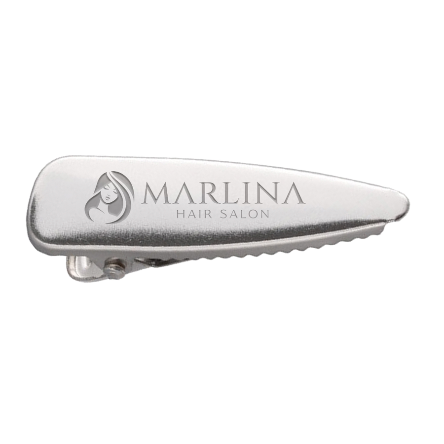 Laser Cut Metal Hair Clips - Imprint Now - AUS