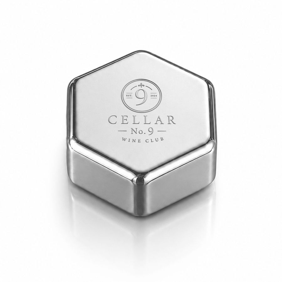Hexagon Stainless Steel Ice Cubes - Imprint Now - AUS