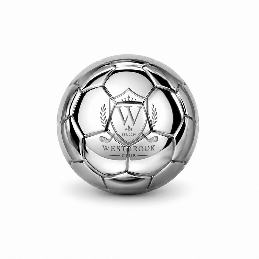 Soccer Ball Stainless Steel Ice Cubes - Imprint Now - AUS