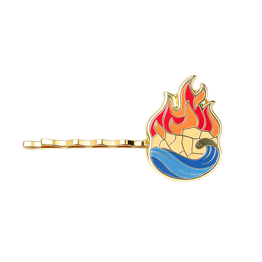 Hard Enamel Metal Hair Clips - Imprint Now - AUS