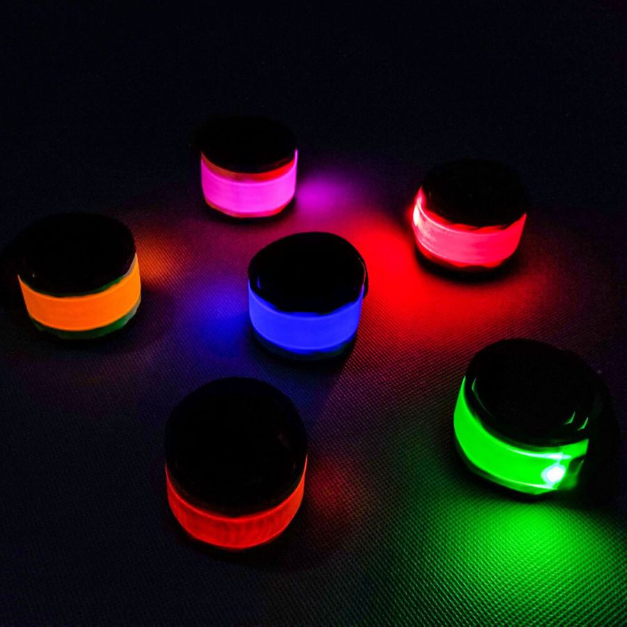 Light Up Slap Wristbands - Imprint Now - AUS