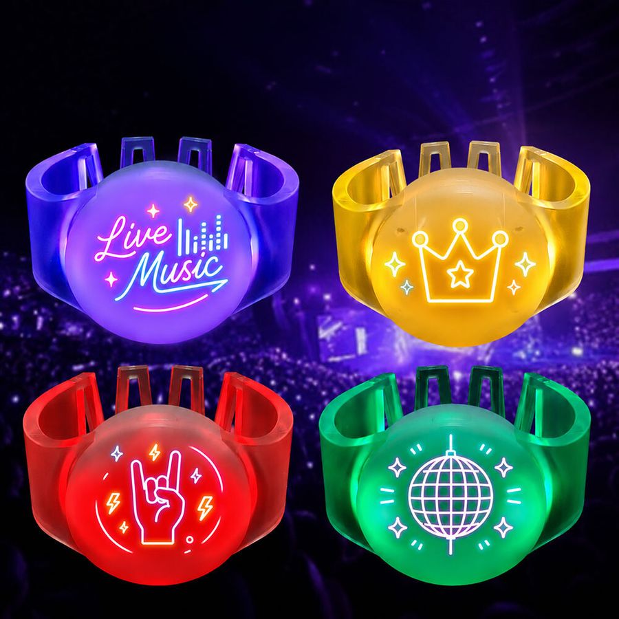 Glow Cheer Wristbands - Imprint Now - AUS