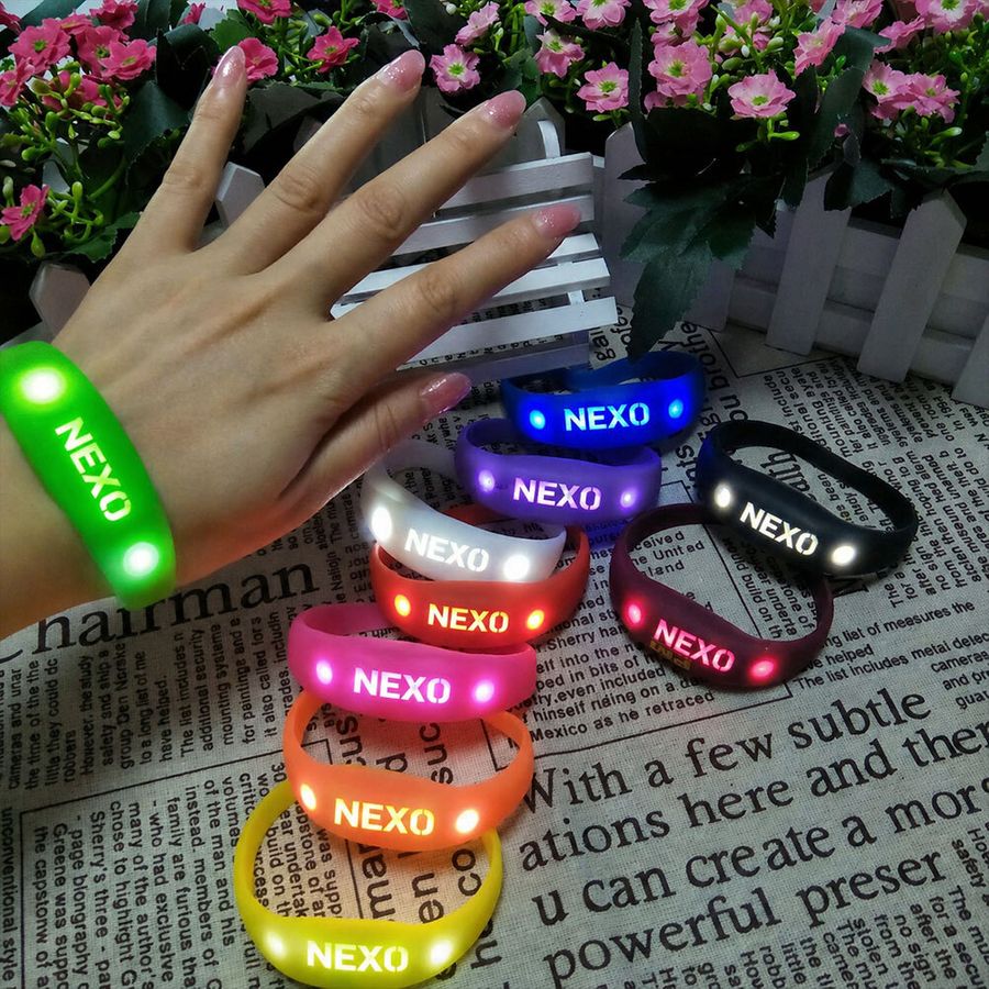 Light Up Silicone Wristbands - Imprint Now - AUS