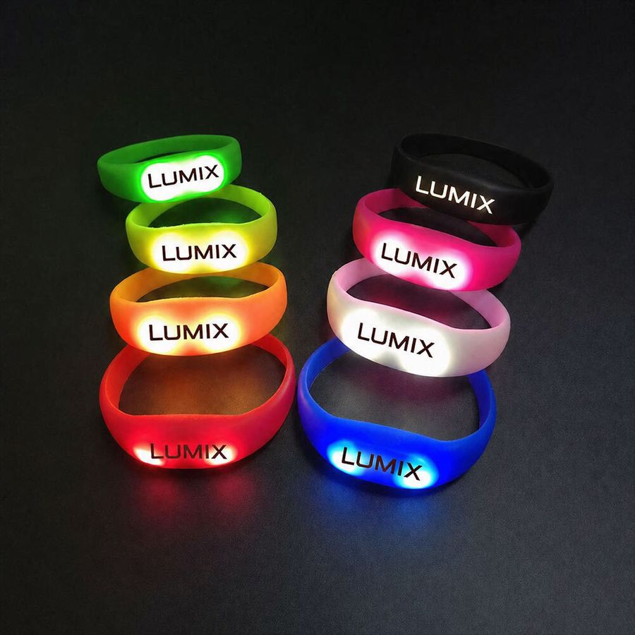 Light Up Silicone Wristbands - Imprint Now - AUS