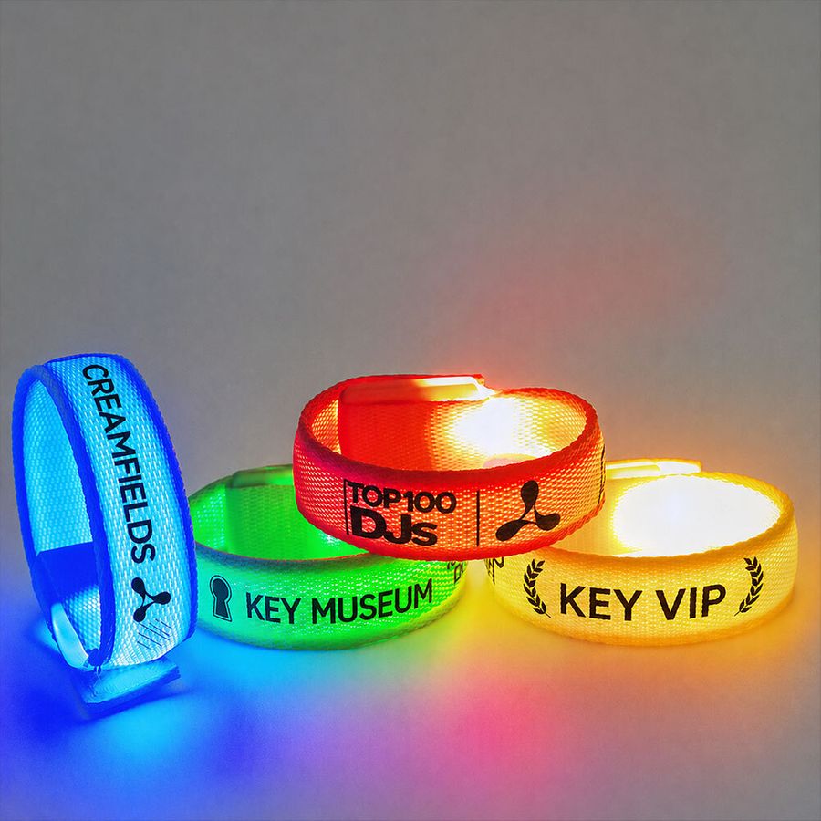 Glow Velcro Wristbands - Imprint Now - AUS