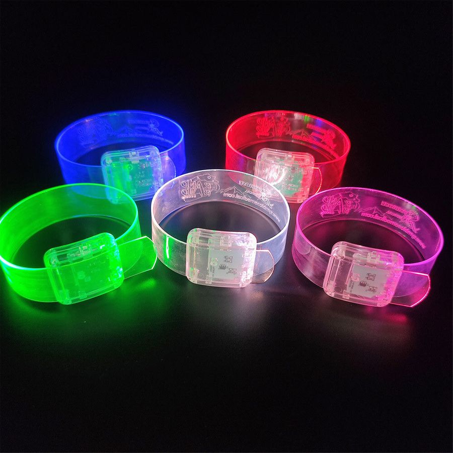 Light Up Plastic Wristbands - Imprint Now - AUS