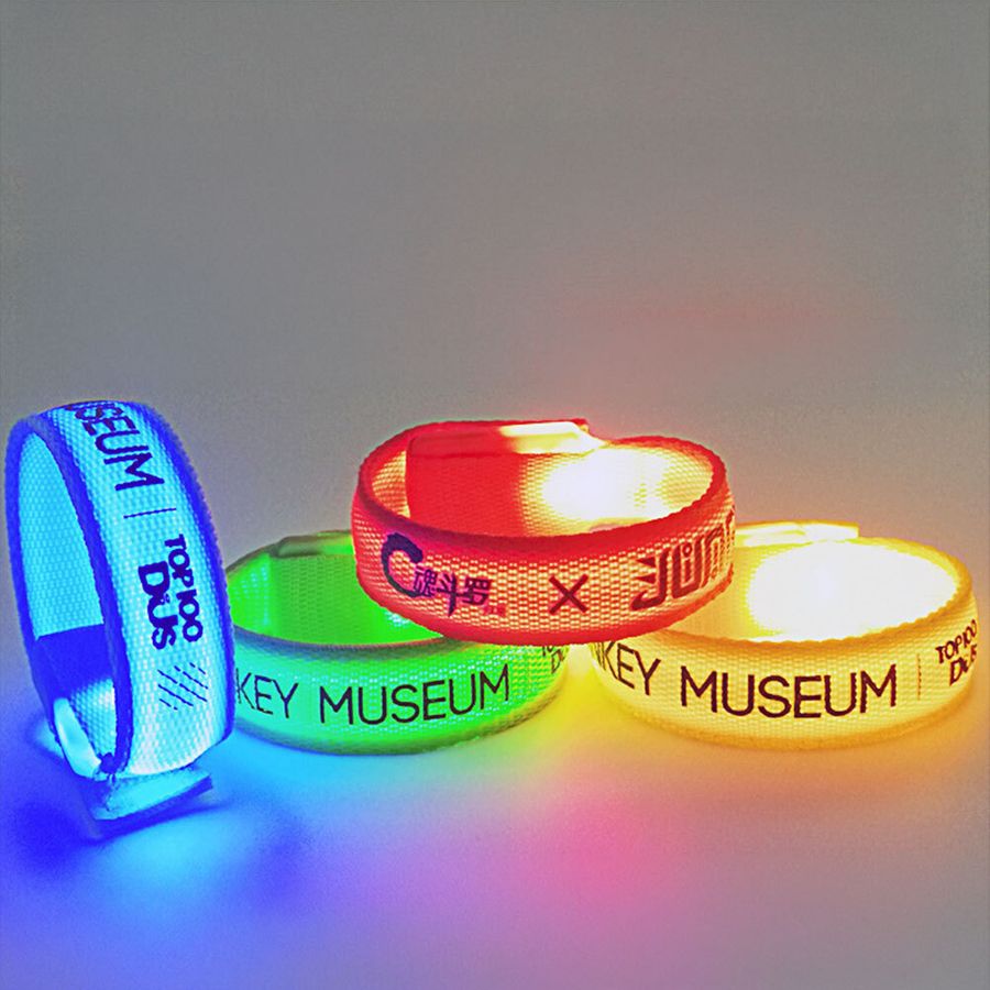 Glow Velcro Wristbands - Imprint Now - AUS