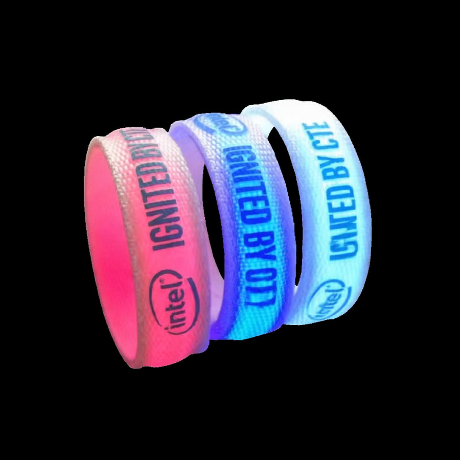 Glow Velcro Wristbands - Imprint Now - AUS