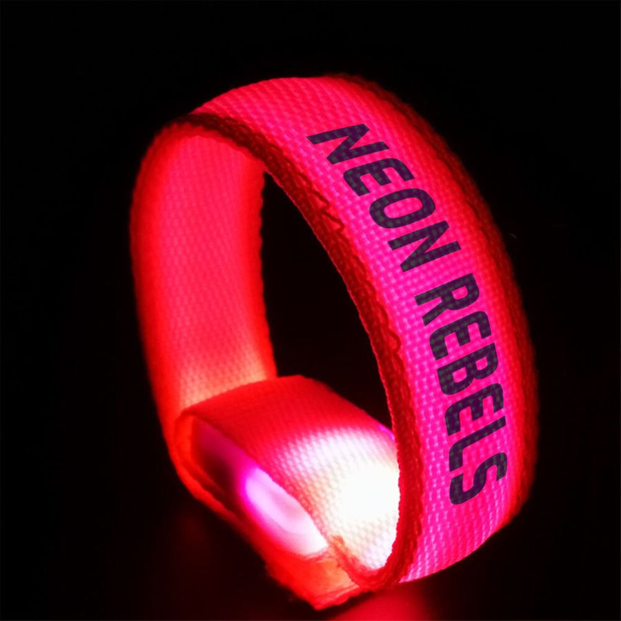 Glow Velcro Wristbands - Imprint Now - AUS