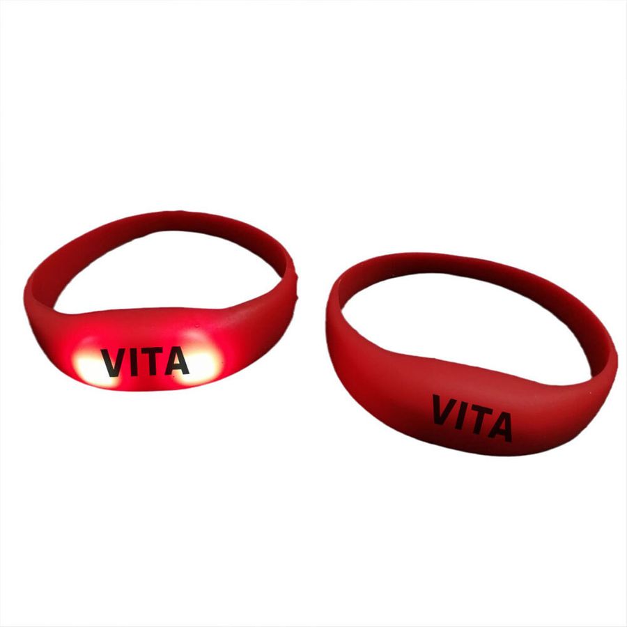 Light Up Silicone Wristbands - Imprint Now - AUS