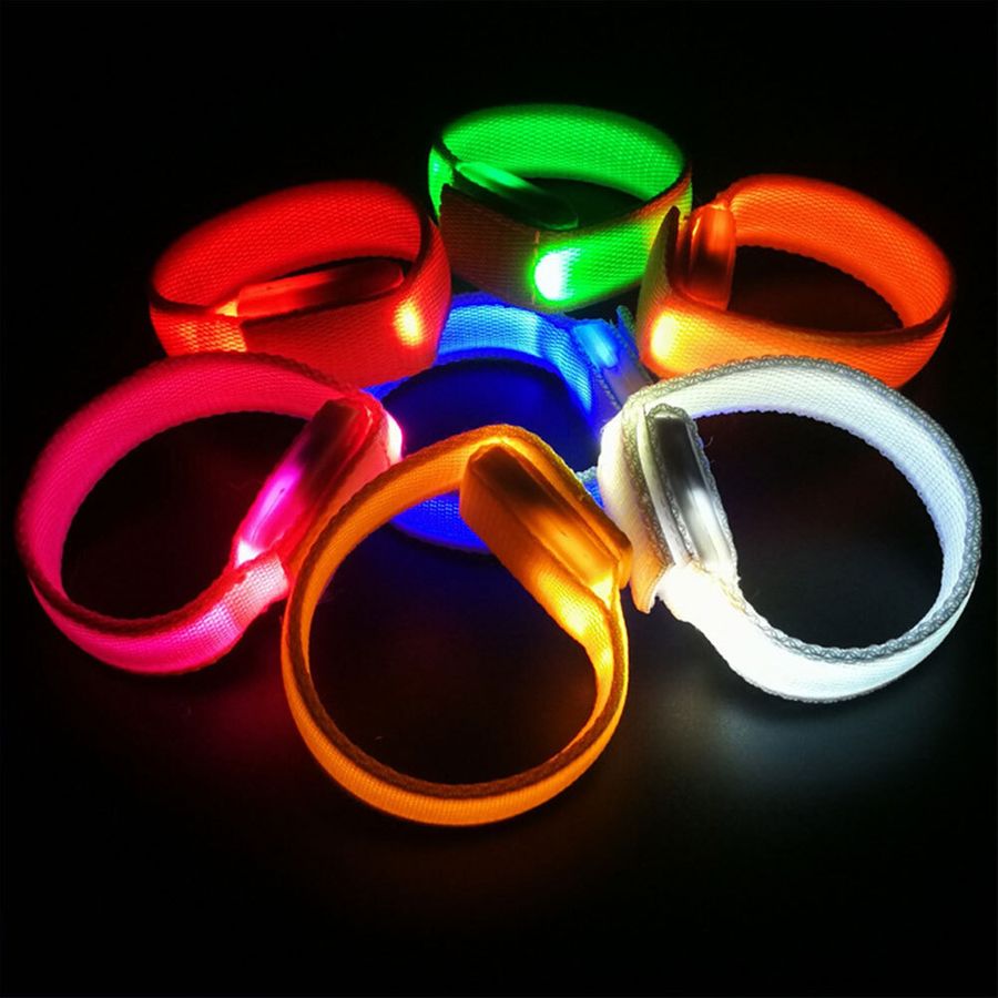 Glow Velcro Wristbands - Imprint Now - AUS
